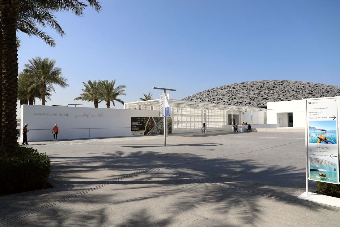 Louvre Abu Dhabi dome